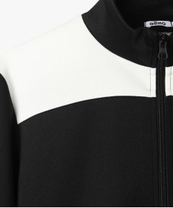 Sweat zippé avec col montant spécial sport fille